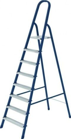 Стремянка стальная СИБРТЕХ 8 ступеней [97848]