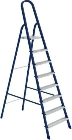 Стремянка стальная СИБРТЕХ 9 ступеней [97849]