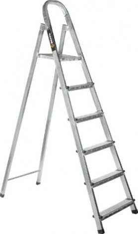 Стремянка стальная ВИХРЬ СС 1х6 [73/5/1/10]