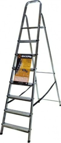 Стремянка стальная ВИХРЬ СС 1х9 [73/5/1/28]