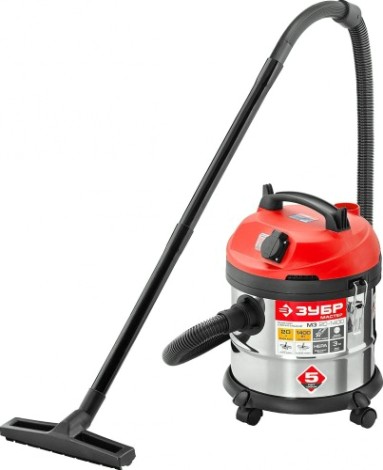 Строительный пылесос ЗУБР ПУ-20-1400 М3 Строительный пылесос ЗУБР ПУ-20-1400 М3