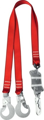 Строп двухплечный ЗУБР СЛА-2 капроновая лента с амортизатором, [11587]