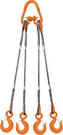 Строп канатный 2,0 т 10,0 м четырехветвевой 4СК [GS05369]