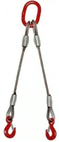 Строп канатный 5,0 т 2,0 м двухветвевой 2СК [GS05567]