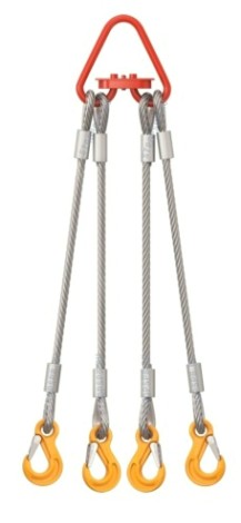 Строп канатный 5,0 т 6,0 м четырехветвевой 4СК [GS05405]