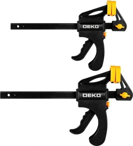 Струбцина быстрозажимная DEKO CL160-2 160 мм 2 шт [065-0613]