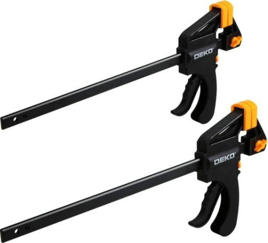 Струбцина быстрозажимная DEKO CL200-2 200 мм 2 шт [065-0614]