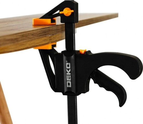 Струбцина быстрозажимная DEKO CL200-2 200 мм 2 шт [065-0614]