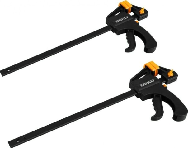 Струбцина быстрозажимная DEKO CL270-2 270 мм 2 шт [065-0615]