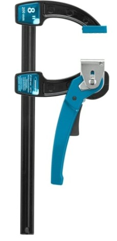 Струбцина быстрозажимная GROSS 20719 реечная, рычажный храповый механизм, 8"/200 мм