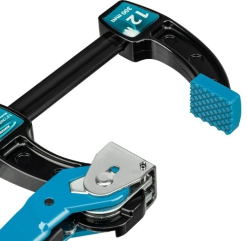 Струбцина быстрозажимная GROSS 20721 реечная, рычажный храповый механизм,12"/ 300 мм