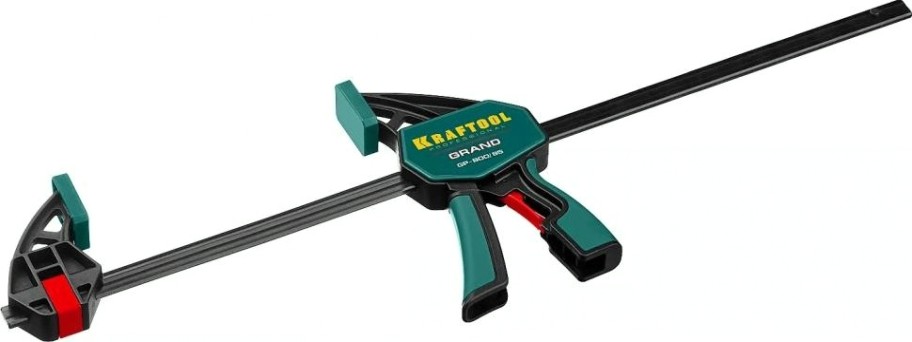 Струбцина быстрозажимная KRAFTOOL GP-900/85 пистолетная 900/85 мм [32226-90]