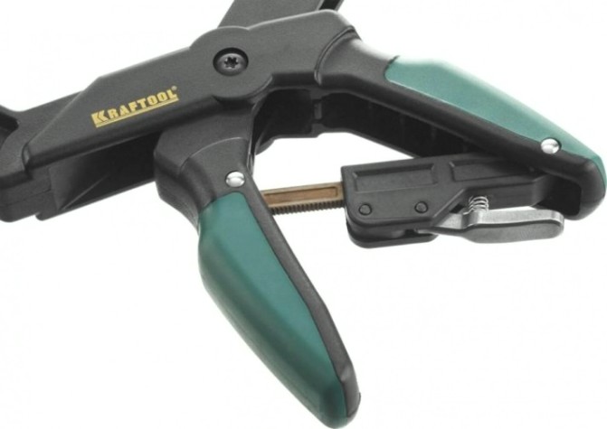 Струбцина быстрозажимная KRAFTOOL RC-38 38х38 мм [32224-04]