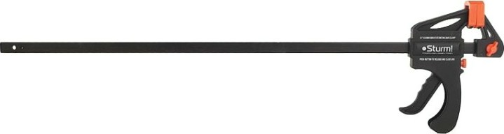 Струбцина быстрозажимная Sturm 1078-04-60 зев 60см