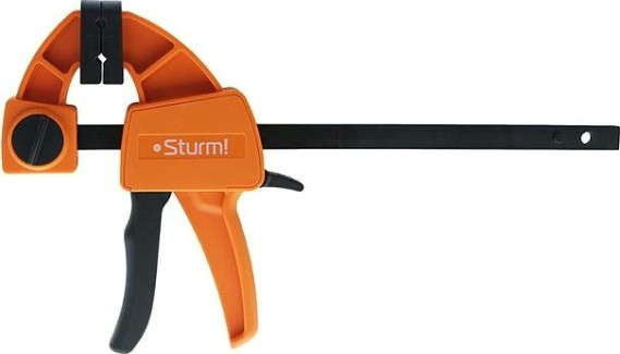 Струбцина быстрозажимная Sturm 1078-08-15 сжим-разжим, 150мм, 70-100кгс