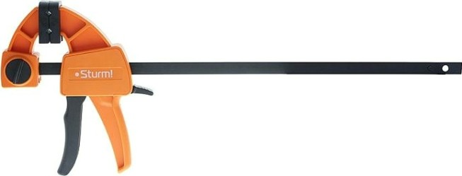Струбцина быстрозажимная Sturm 1078-08-45 сжим-разжим, 450мм, 70-100кгс