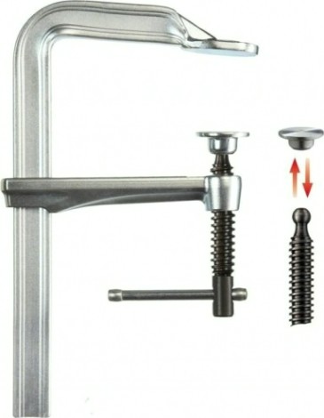 Струбцина F-образная BESSEY GZ-K 800 х 120 мм GZ80K [BE-GZ80K]