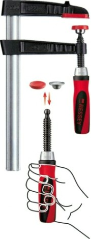 Струбцина F-образная BESSEY TG 400 х 100 мм BE-TG40S10 [BE-TG40S10]