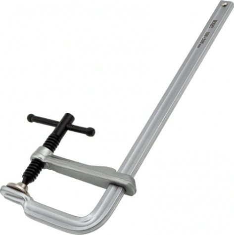 Струбцина F-образная DENZEL 100x300мм, кованая [20470]