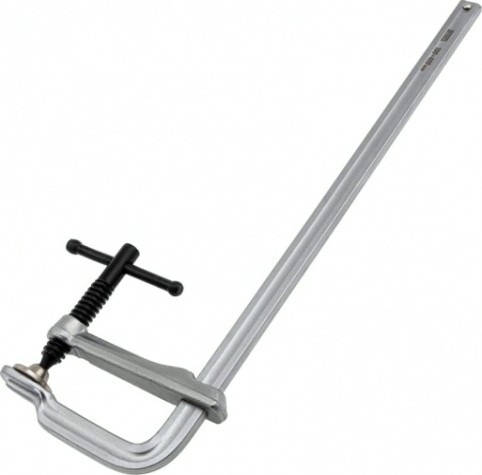 Струбцина F-образная DENZEL 100x400мм, кованая [20471]