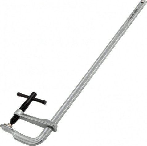 Струбцина F-образная DENZEL 80x400мм, кованая [20467]