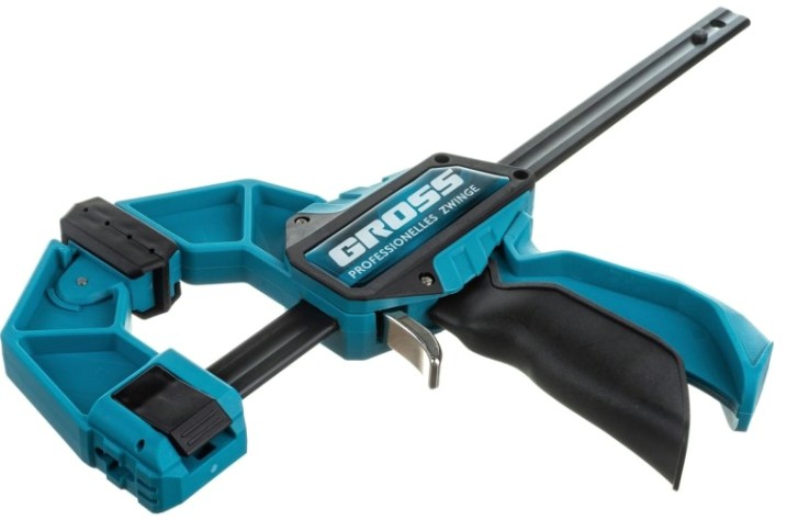 Струбцина F-образная GROSS 20700 реечная, пистолетного типа, 150 мм