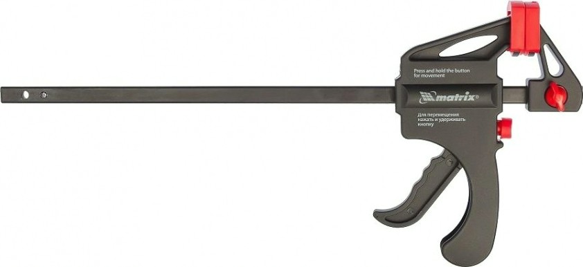 Струбцина F-образная MATRIX 20562 пластиковый корпус