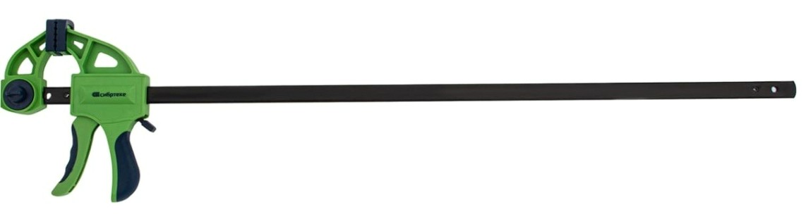 Струбцина F-образная СИБРТЕХ 600х70х820 мм быстрозажимная, рук-ка [20567]