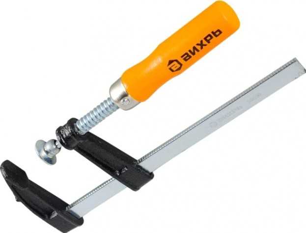 Струбцина F-образная ВИХРЬ 150х50 мм [73/9/5/1]