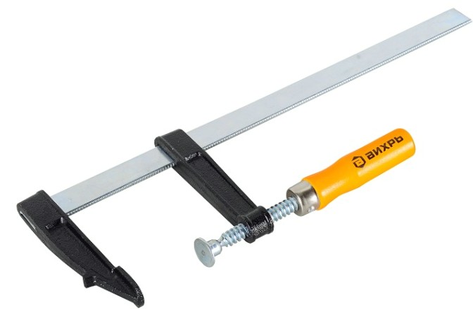 Струбцина F-образная ВИХРЬ 300х80 мм [73/9/5/2]