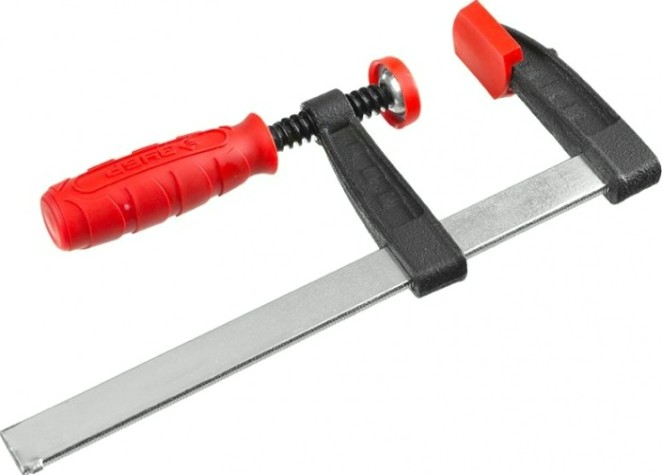 Струбцина F-образная ЗУБР "МАСТЕР" 300 х 80 мм 32150-080-300 [32150-080-300_z01]