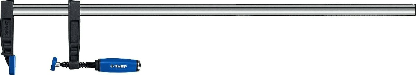 Струбцина F-образная ЗУБР ПС-100/12 тип F 1000/120 мм, [32155-120-1000_z01]