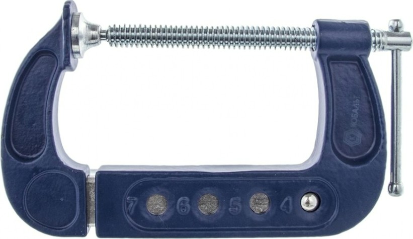Струбцина G-образная раздвижная Кобальт 75 - 150 мм 244-513 [244-513]