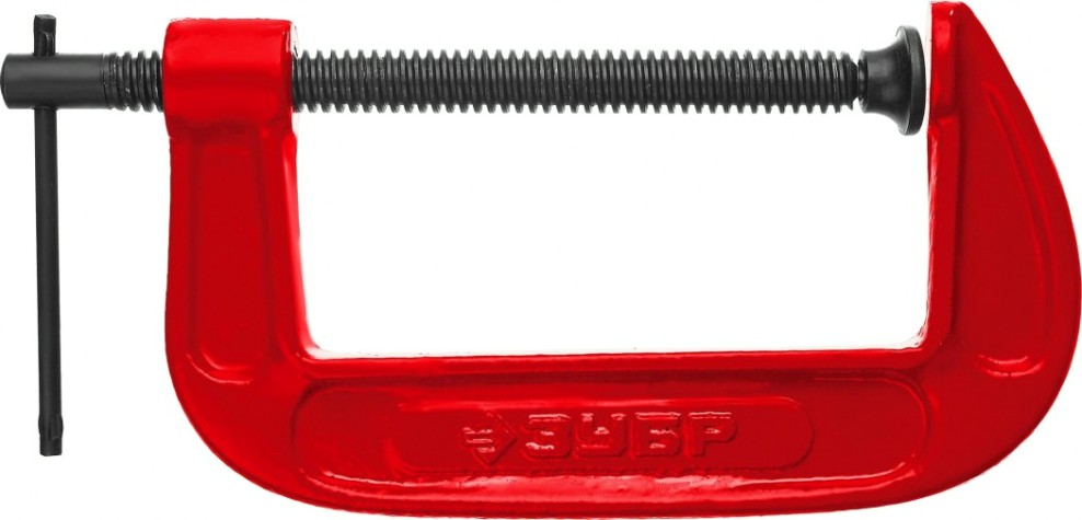 Струбцина G-образная ЗУБР МСС-130 тип G 125 мм, [32244-125]