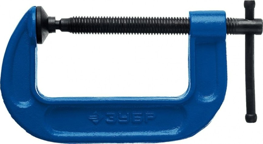 Струбцина G-образная ЗУБР ПСС-100 тип G 100 мм,