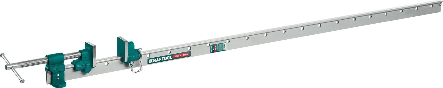 Струбцина KRAFTOOL 32303-5 с т-образным профилем (вайма) tbc/5 1400/55 мм Струбцина KRAFTOOL 32303-5 с т-образным профилем (вайма) tbc/5 1400/55 мм