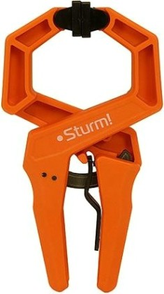 Струбцина прижимная Sturm 1078-09-050 с храповым механизмом, длина 200мм, зев 50мм