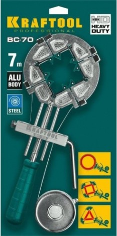 Струбцина ременная KRAFTOOL ВС-70 7 м [32207-2]
