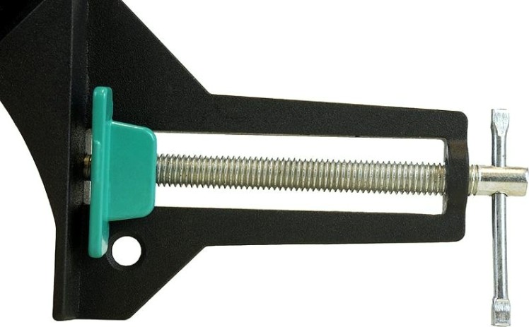 Струбцина угловая Sturm 1078-11-75 75мм,угол зажима 90°,разьем пропила 45°