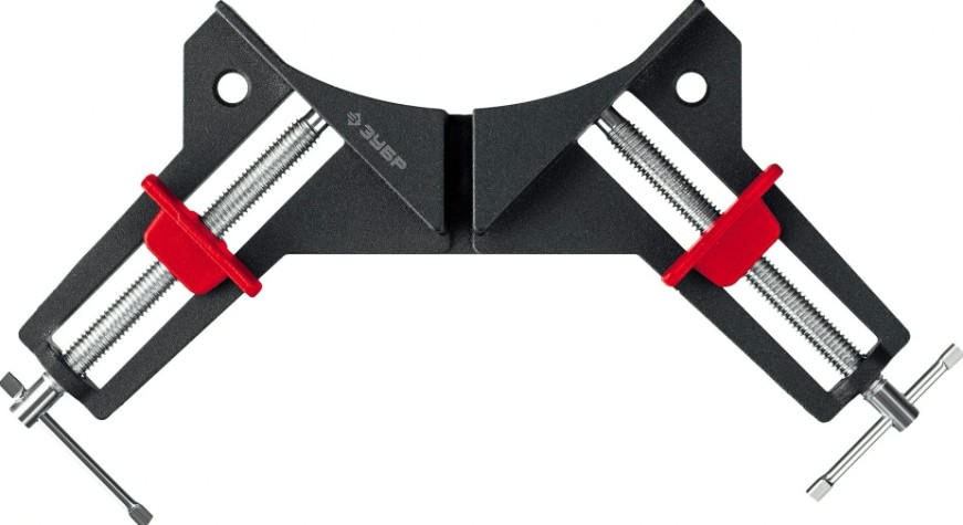 Струбцина угловая ЗУБР У-90 алюминиевая 2х73 мм [32219]