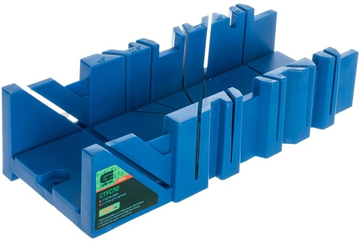 Стусло СИБРТЕХ 300х90 мм пластиковое, 6 углов для запила// [22576]