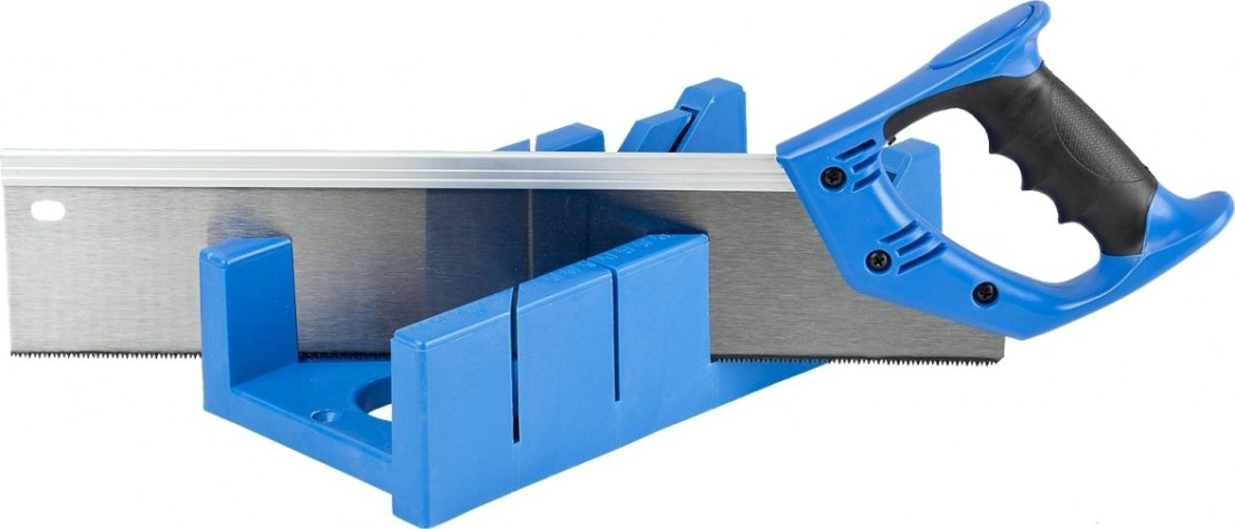 Стусло ЗУБР ПРОФЕССИОНАЛ 105х55мм, набор пластиковое+пила 350мм [15397_z01]