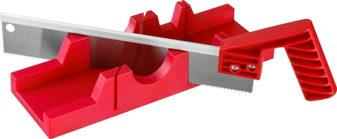 Стусло ЗУБР ПРОФЕССИОНАЛ 65х35мм, набор пластиковое+пила 300мм [15380-30_z01]