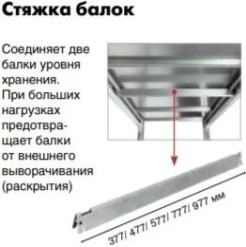 Стяжка балок ПРАКТИК MS Pro 50 см [S31299060358]