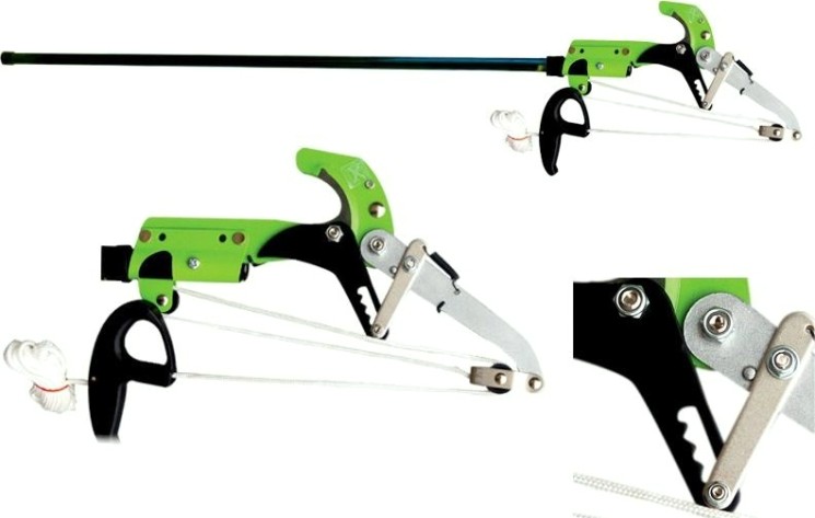 Сучкорез ЦЕНТРОИНСТРУМЕНТ штанговый 0220 с храповым механизмом и садовой пилой [0220]