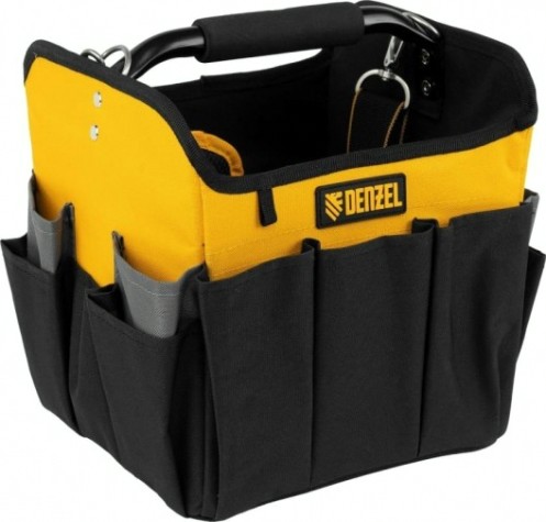 Сумка для инструмента Denzel 90 294 260х240х300 мм, 22 кармана, наплечный ремень [90294]