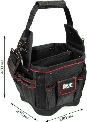 Сумка для инструментов КВТ С-23 открытого типа [81445]