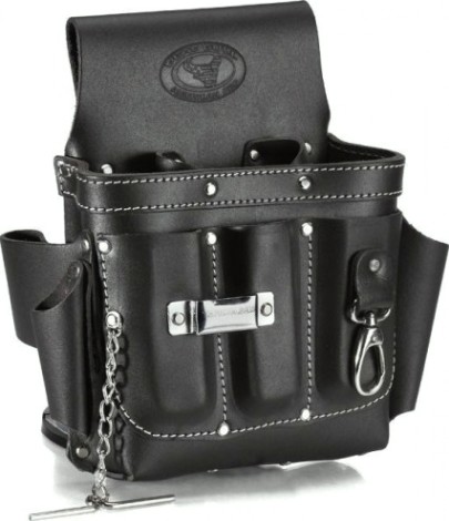 Сумка кожаная поясная КВТ «DEAD BULL» СК-9 [78430]