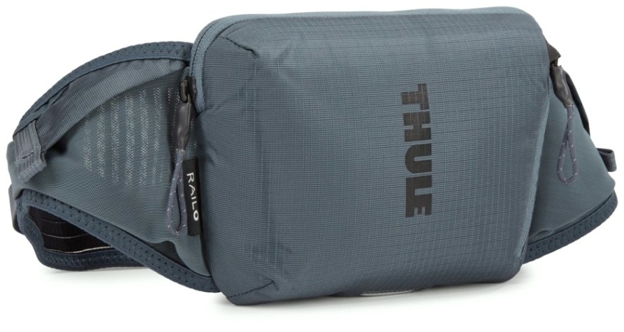 Сумка на пояс THULE 3204479 спортивная Rail, 0.5L, Dark Slate