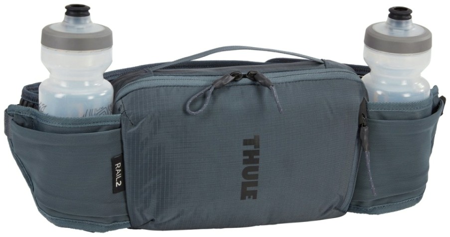 Сумка на пояс THULE 3204480 спортивная Rail, 2L, Dark Slate